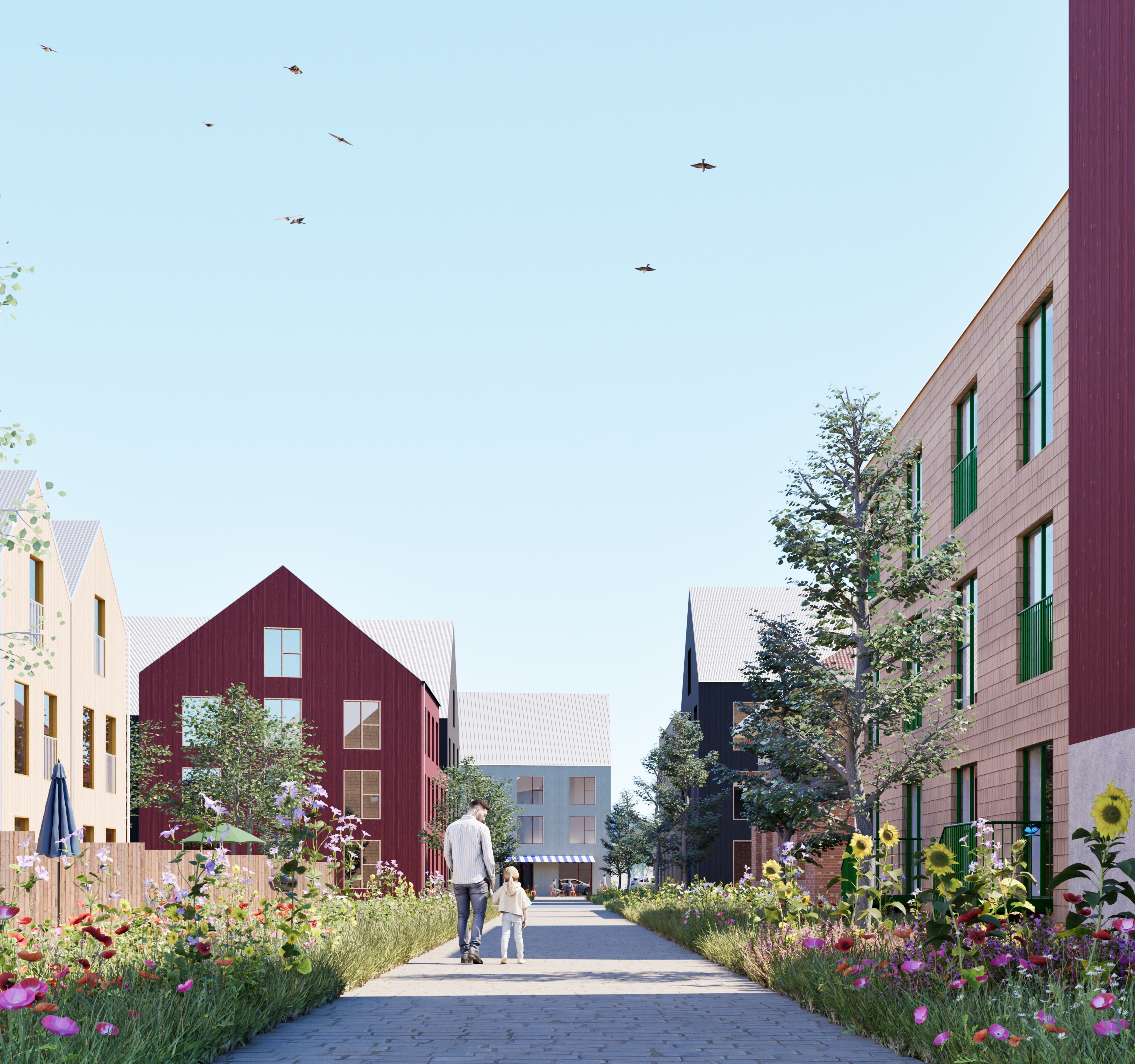 Bruksstaden in Bloom