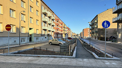 Kanalgatan blir ett attraktivt stråk i Eslövs centrum