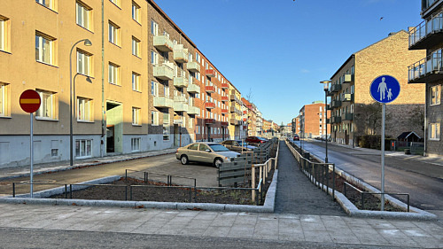 Kanalgatan blir ett attraktivt stråk i Eslövs centrum