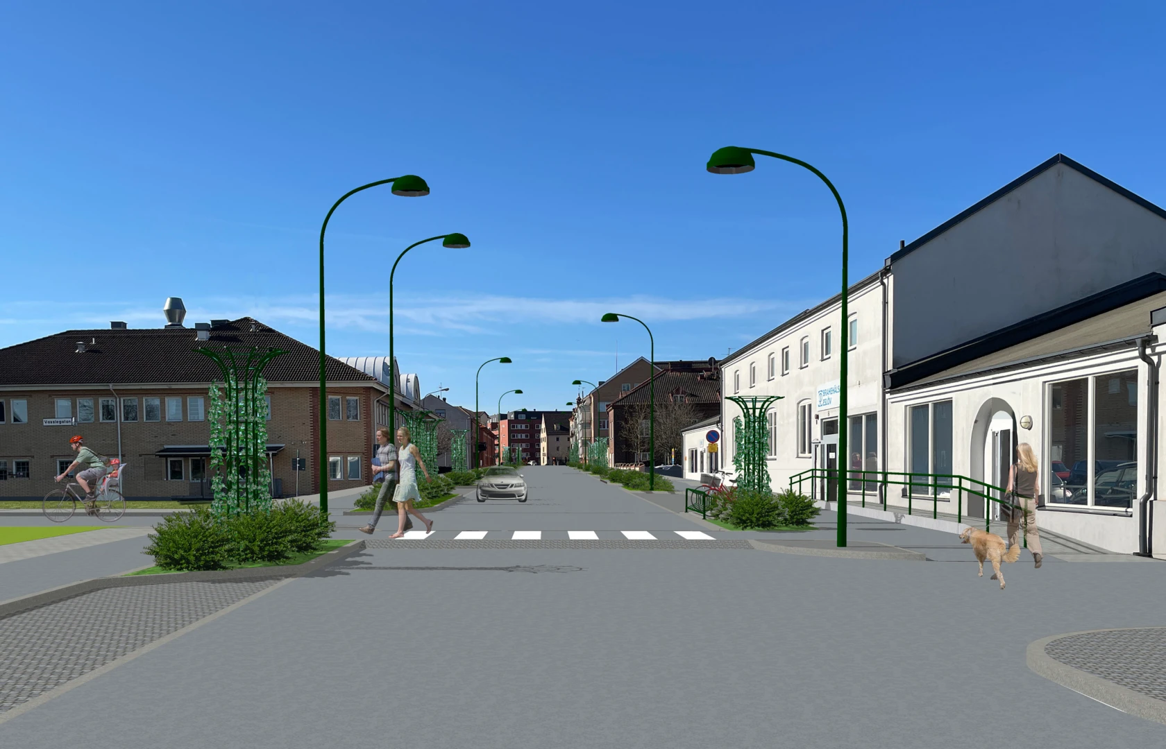 Illustration för Kvarngatan