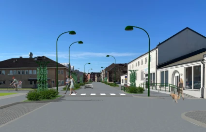 Illustration för Kvarngatan