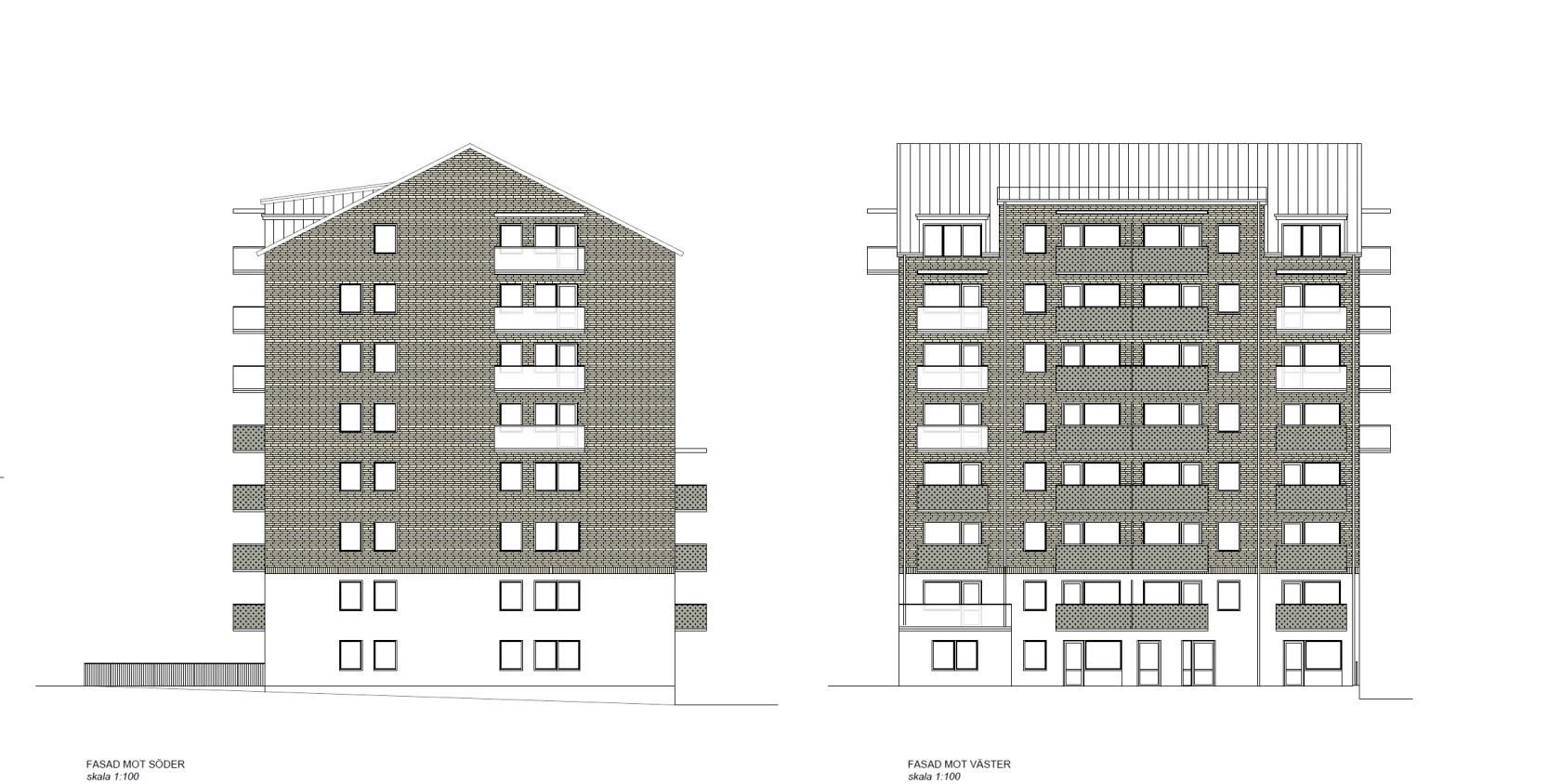 Flerbostadshus kvarngatan, illustration